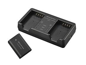 SBCX-1 Lithium Ion Rechargeable Battery and Charger Set